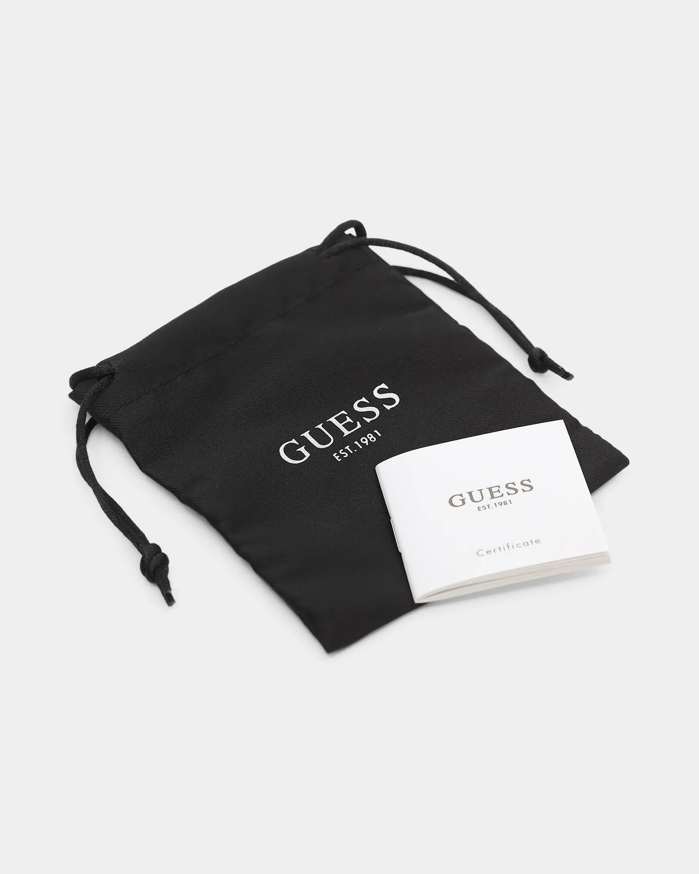 Guess Mainline 12MM X 20.5CM Cuban Peony Bracelet Chocolate Brown