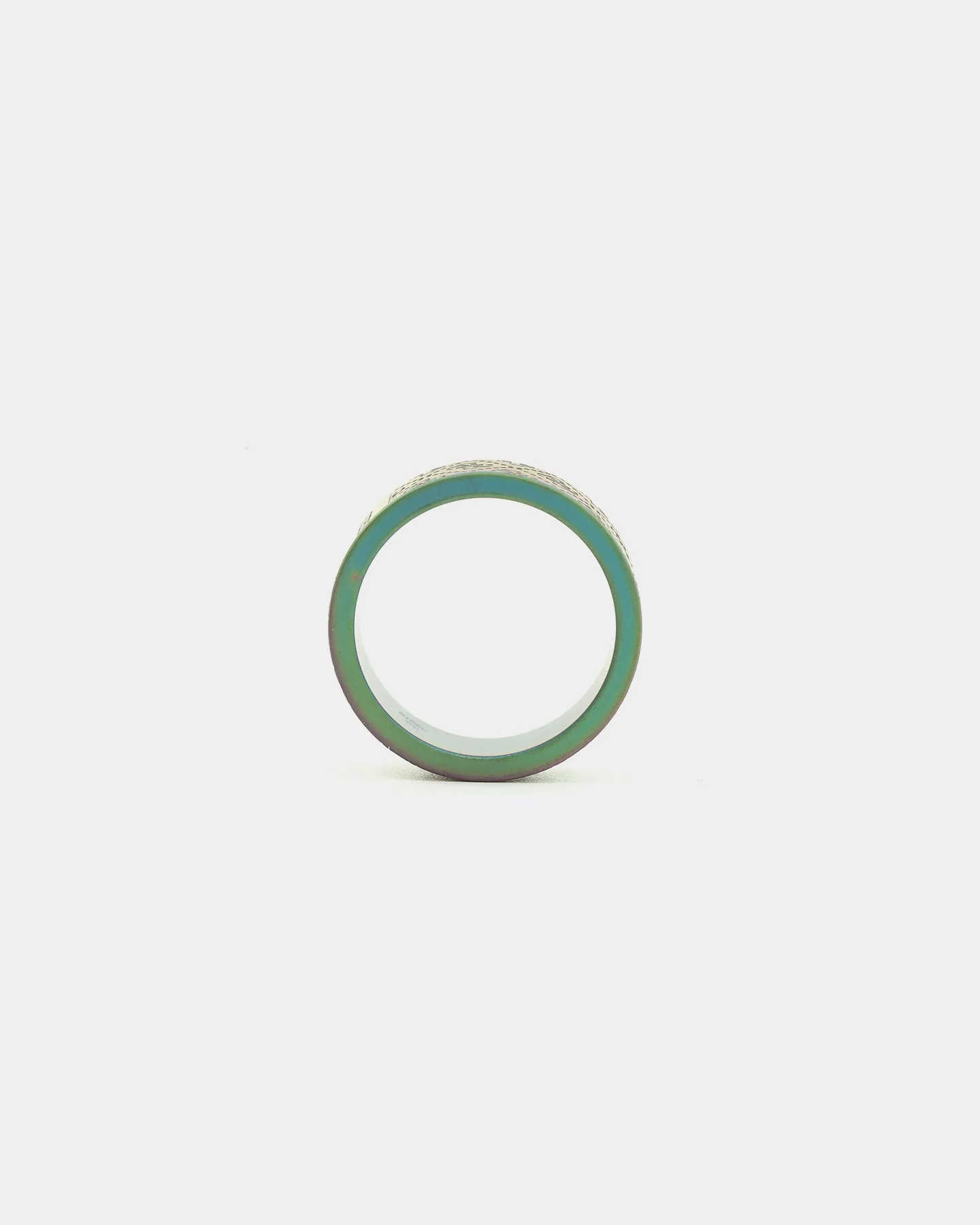 Guess Mainline 8MM X 22MM 4G Pattern Ring Iridescent