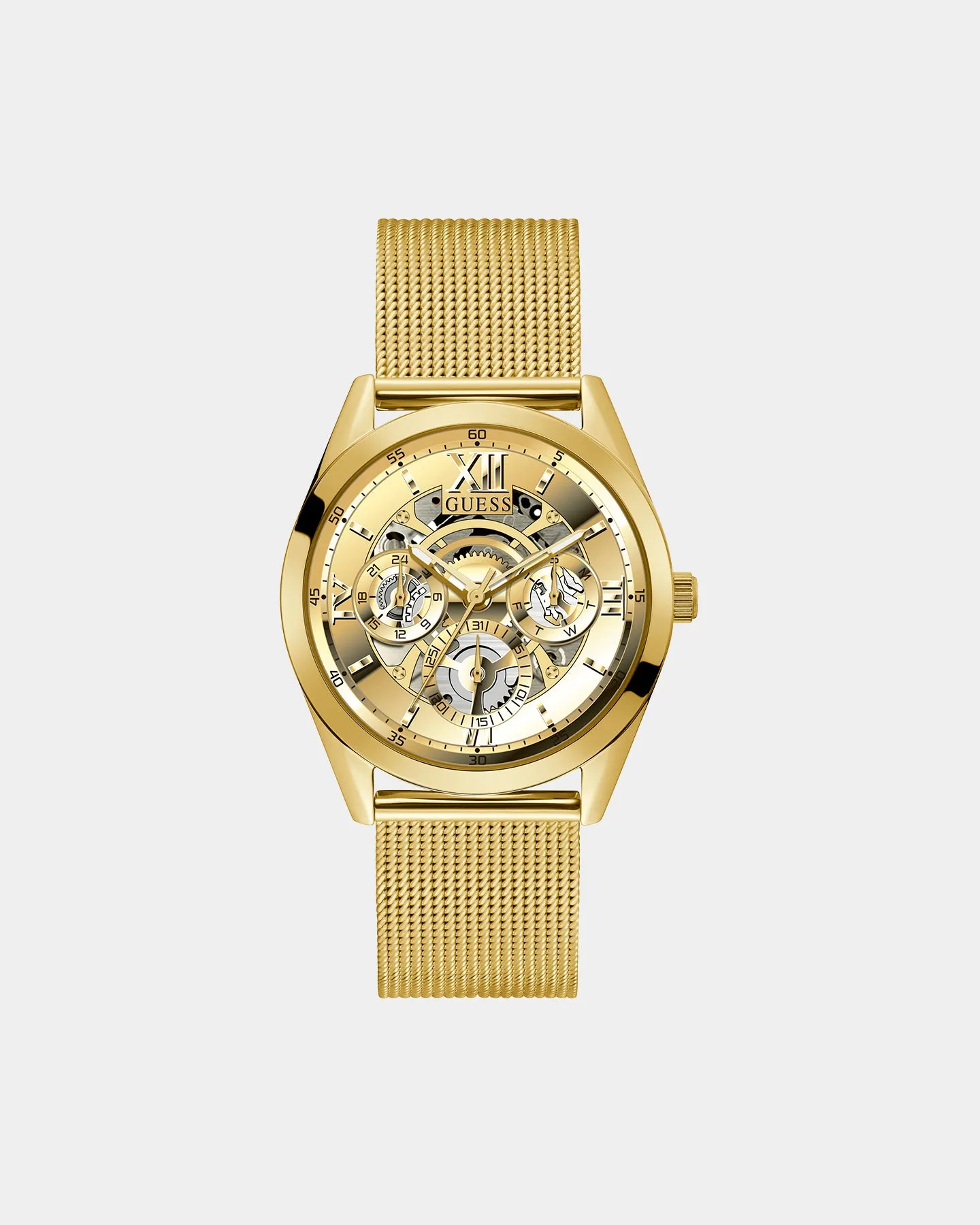 Guess Mainline Tailor Watch Gold
