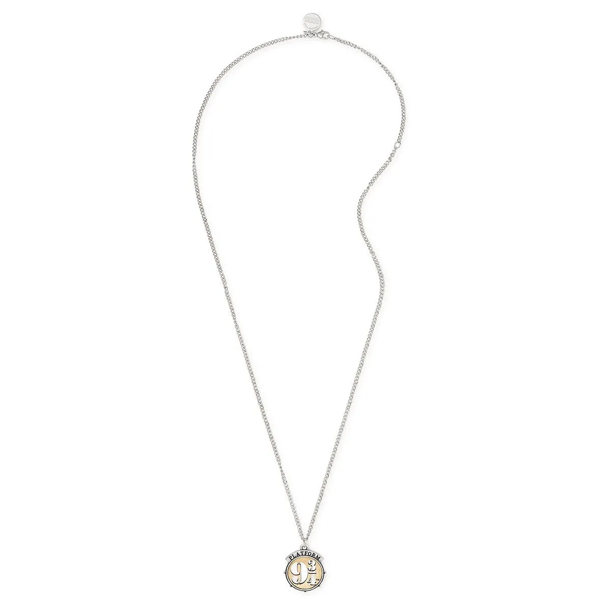 Harry Potter Platform 9 3/4 Charm Necklace, Two Tone