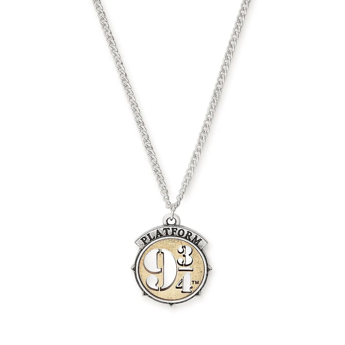 Harry Potter Platform 9 3/4 Charm Necklace, Two Tone