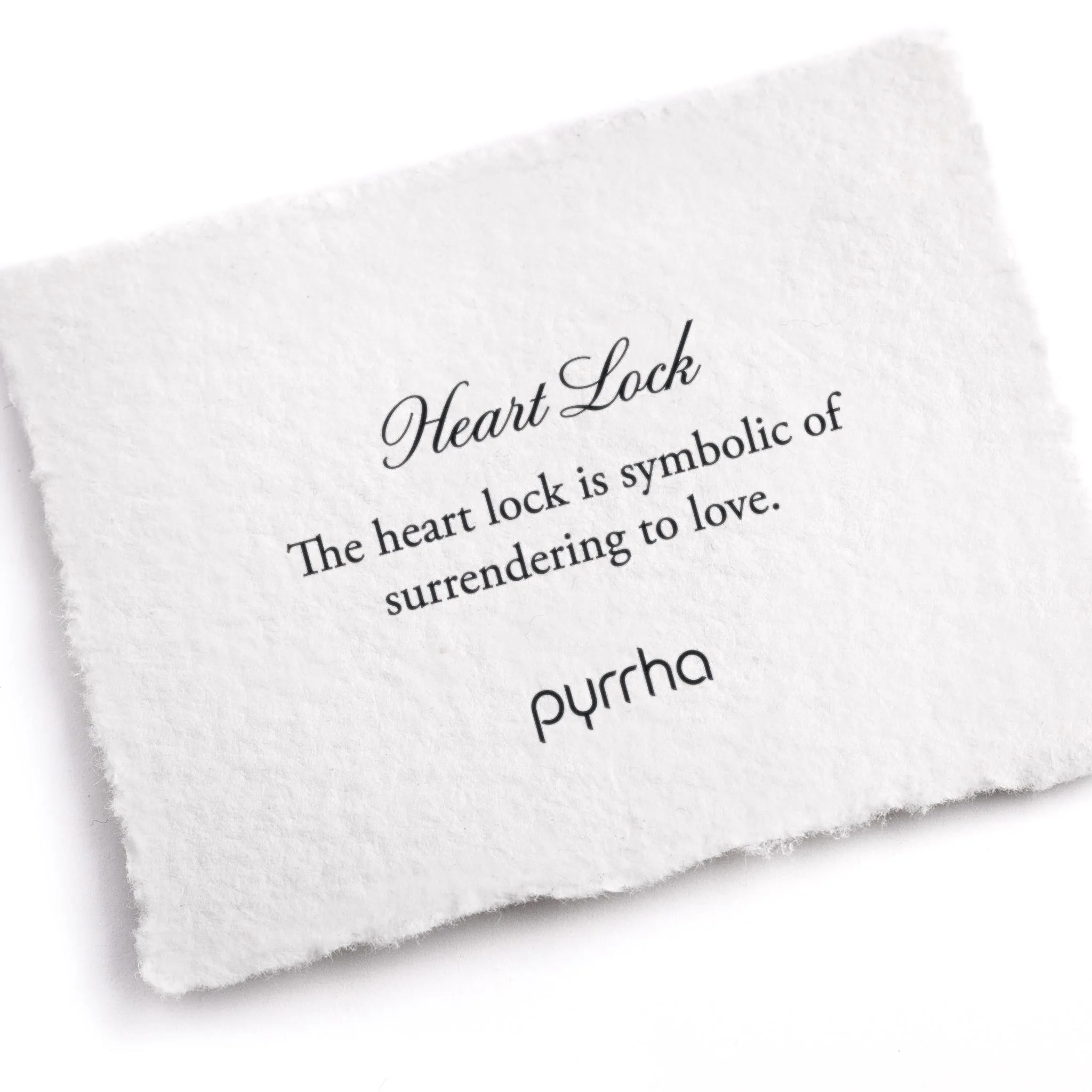 Heart Lock 14K Gold Symbol Stud