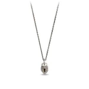 Heart Lock Symbol Charm