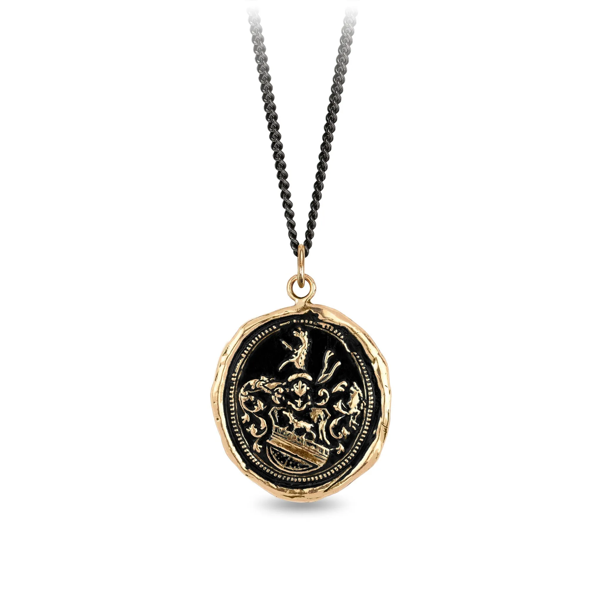 Heart of the Wolf 14K Gold Signature Talisman