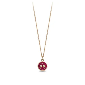 Hearts 14K Gold Talisman - True Colors