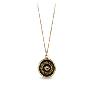 Honeybee 14K Gold Talisman