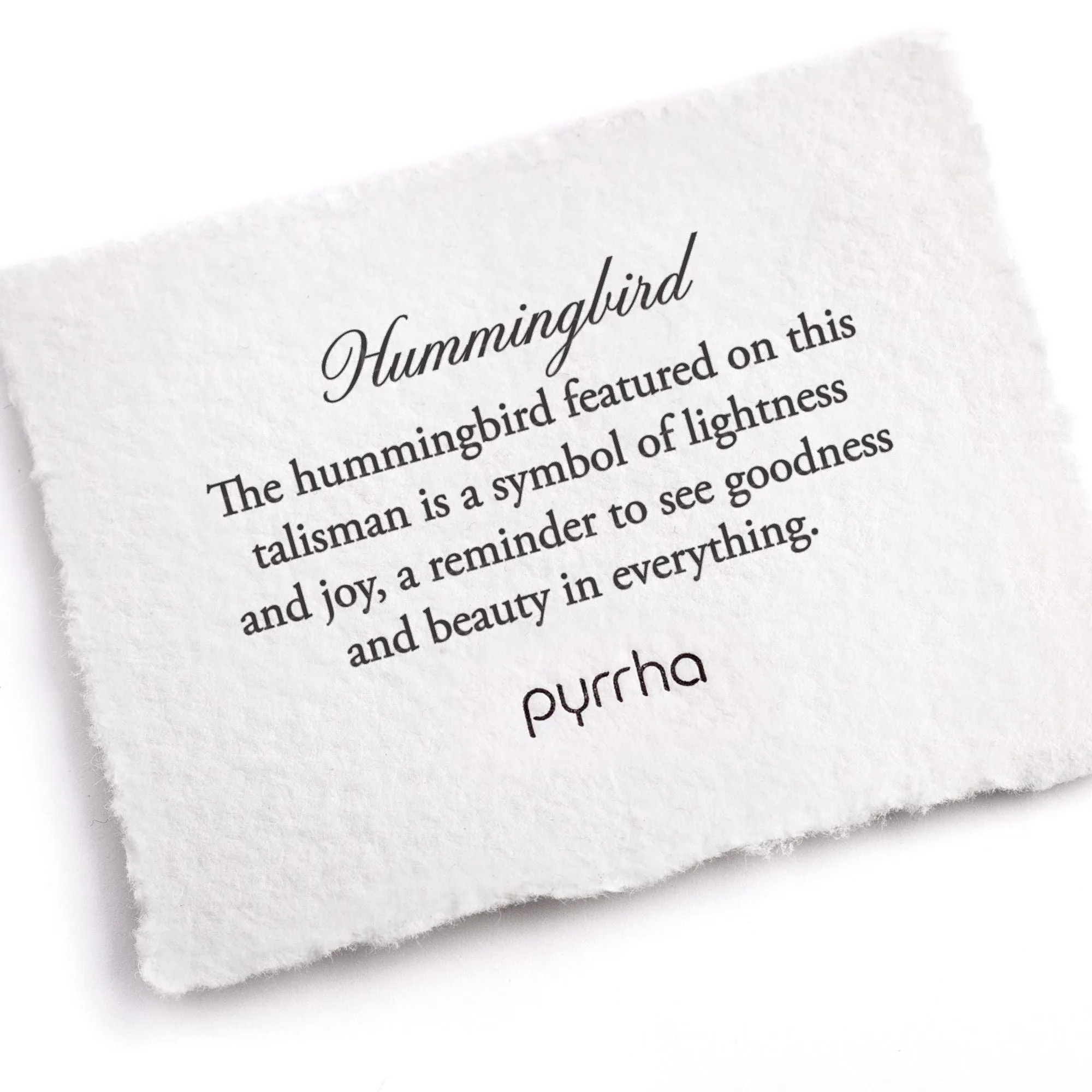 Hummingbird Signet Ring - Mystic Violet