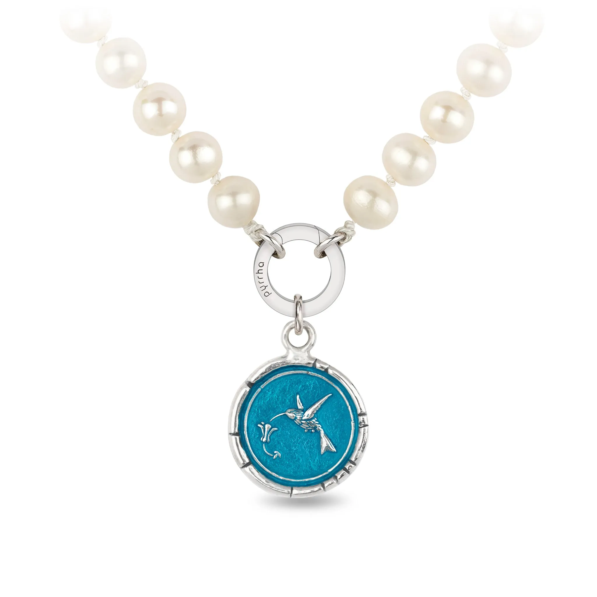 Hummingbird Talisman - Capri Blue