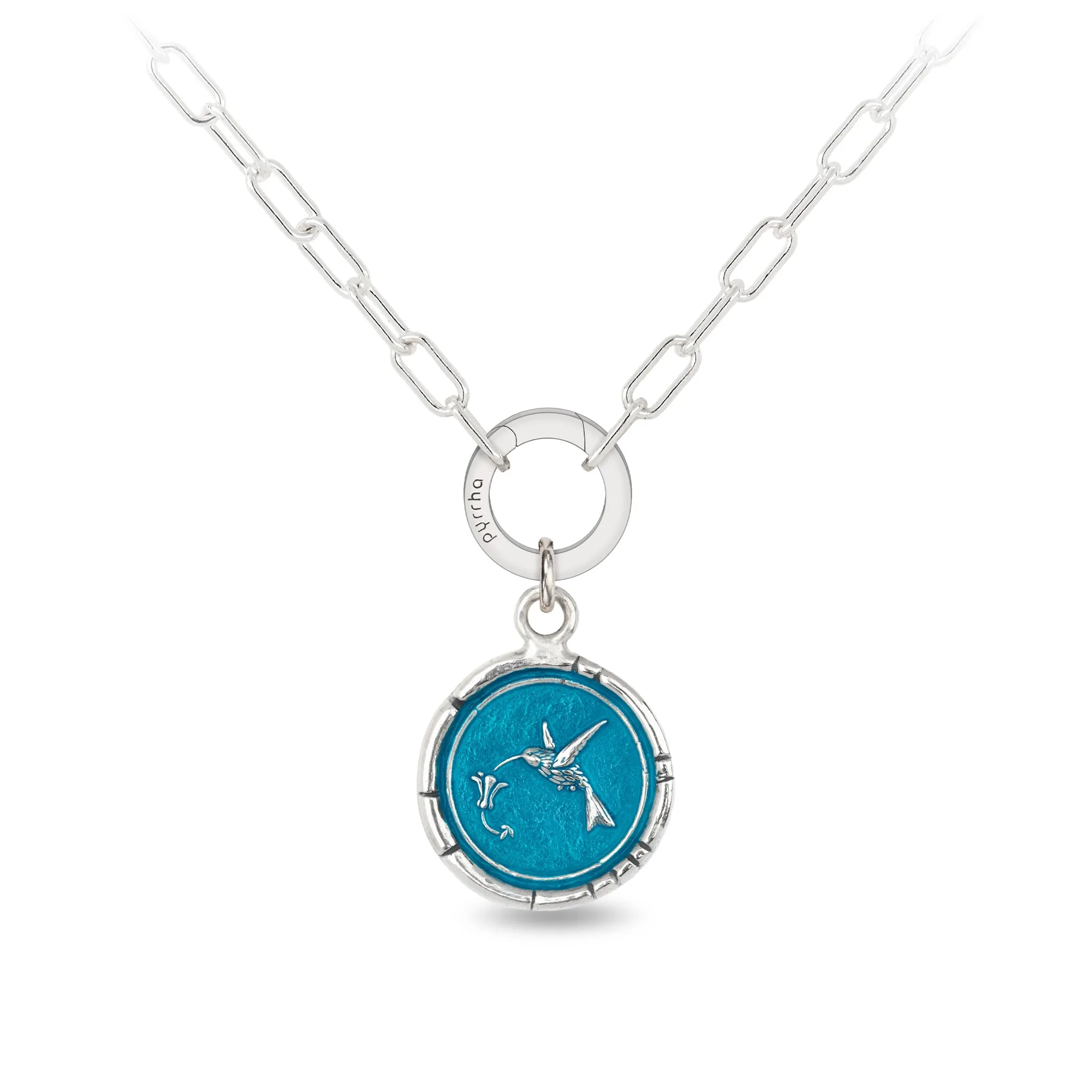Hummingbird Talisman - Capri Blue