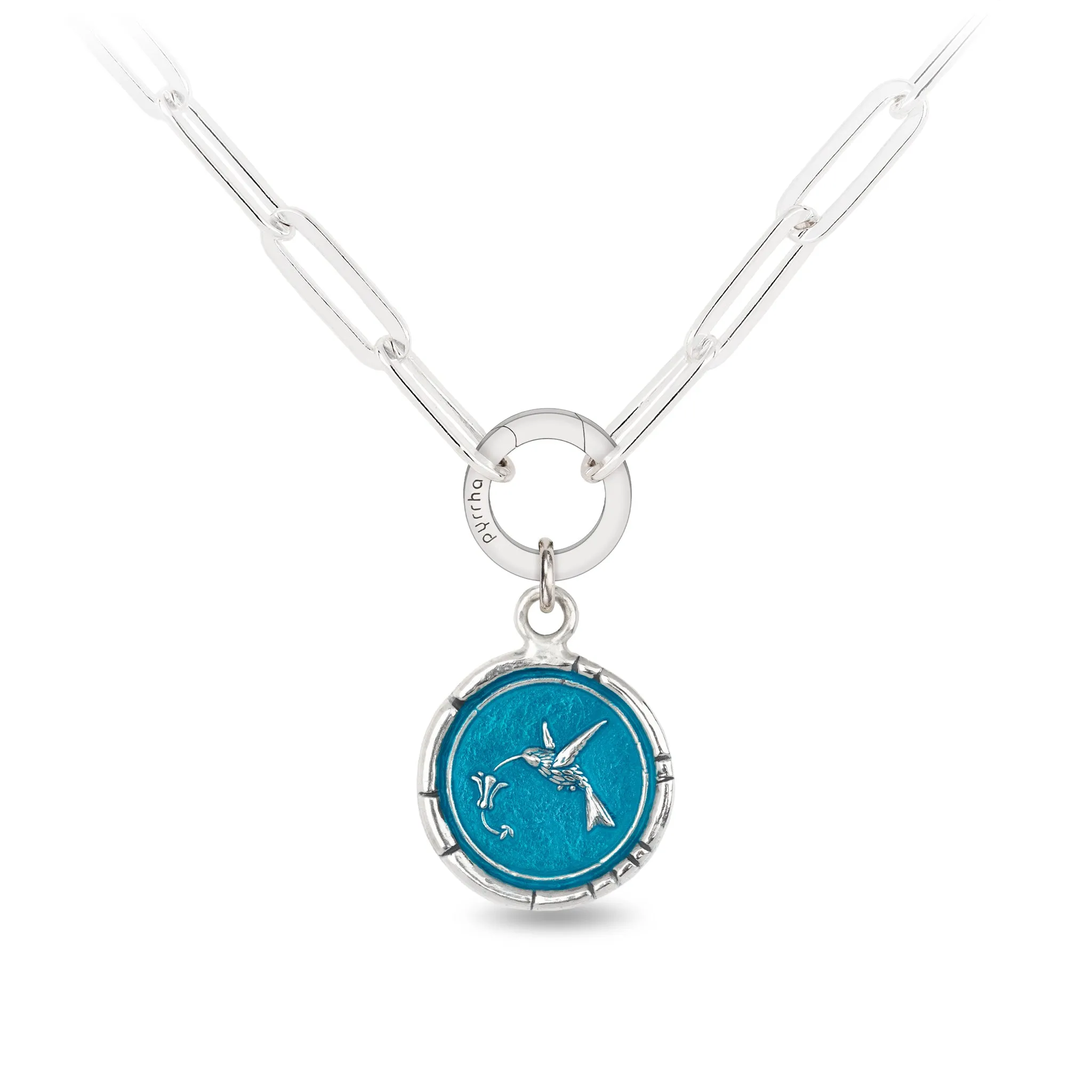 Hummingbird Talisman - Capri Blue