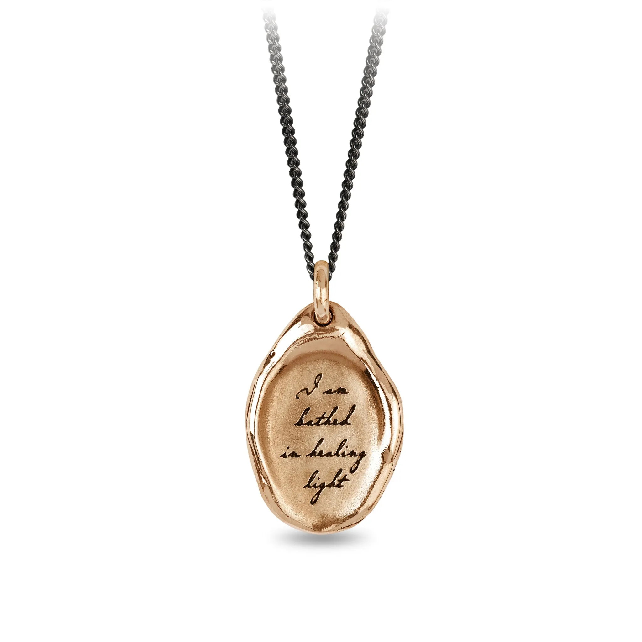 I Am Bathed In Healing Light Affirmation Talisman