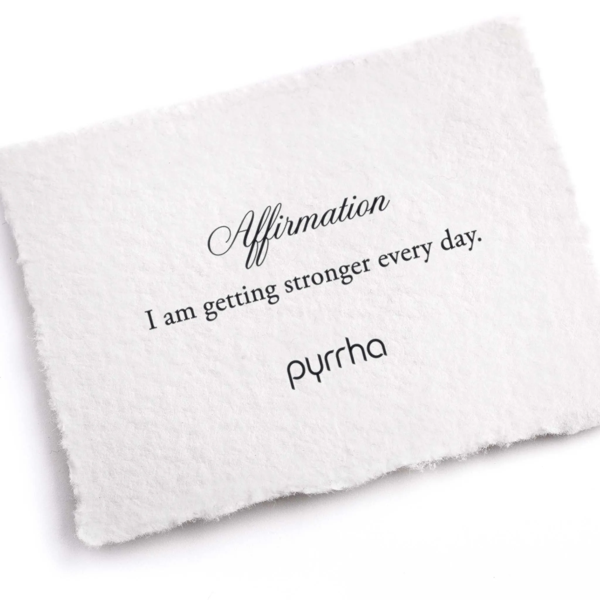 I Am Getting Stronger Every Day Affirmation Talisman