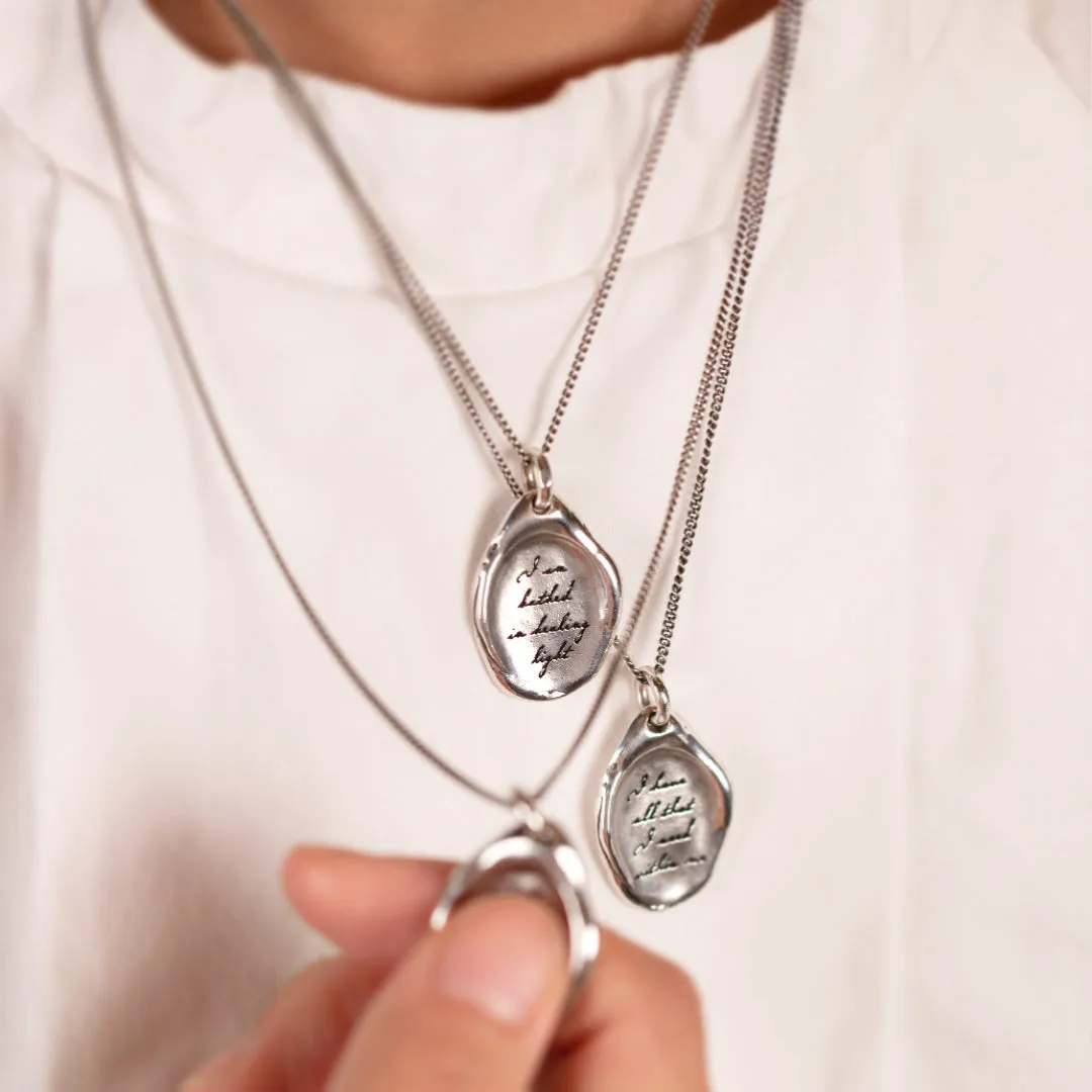 I Will Let Go Of The Past Affirmation Talisman