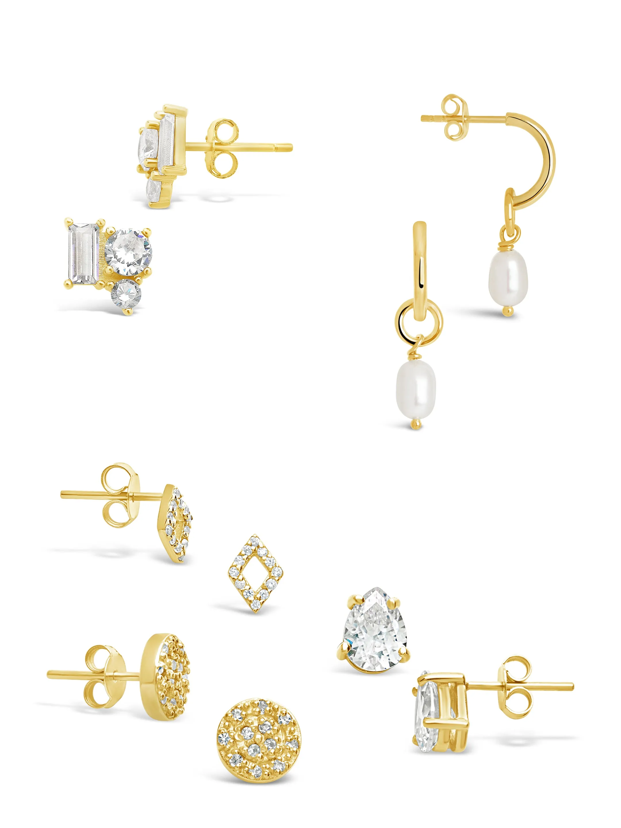 Jewelry Case and Essential Earrings Bundle