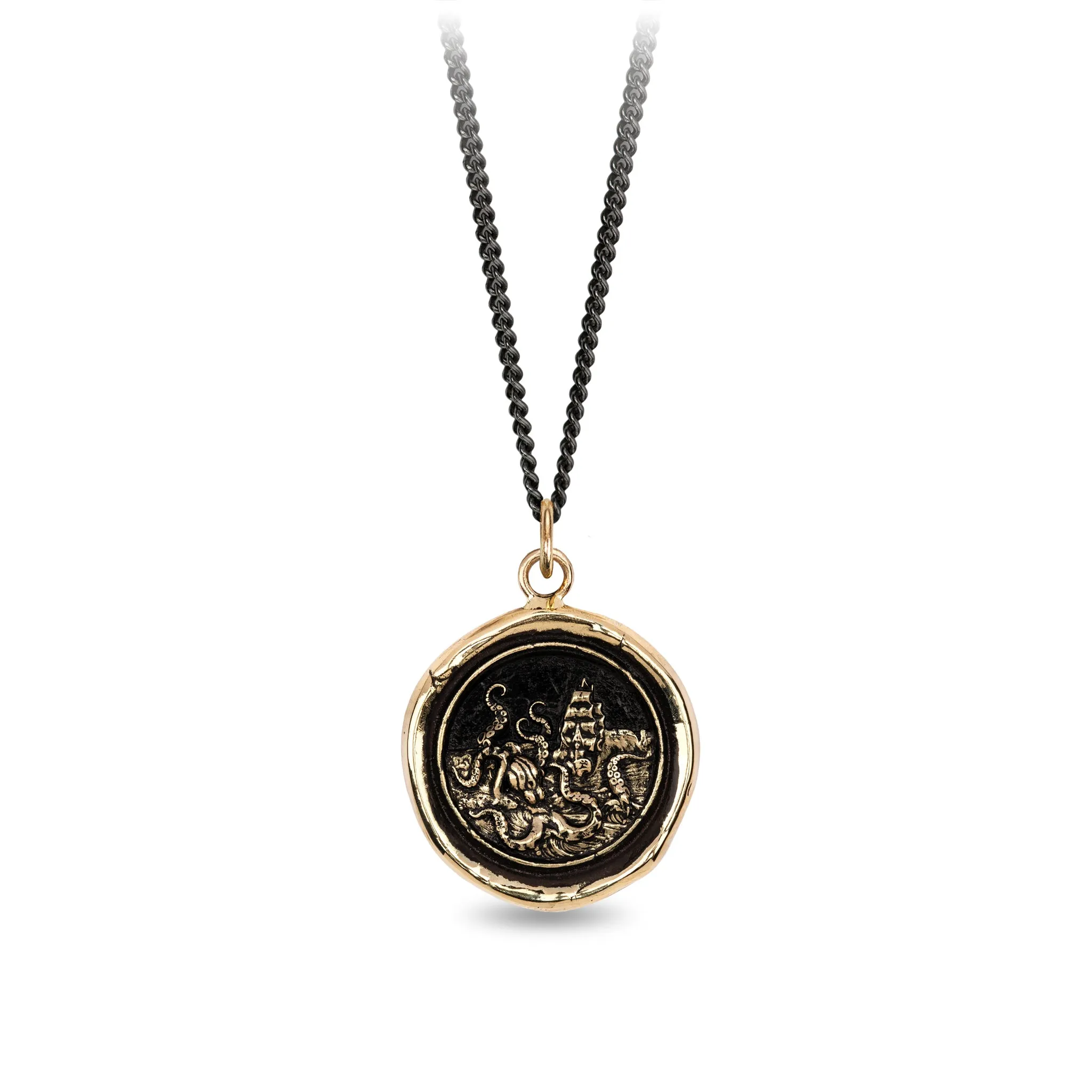 Kraken 14K Gold Signature Talisman