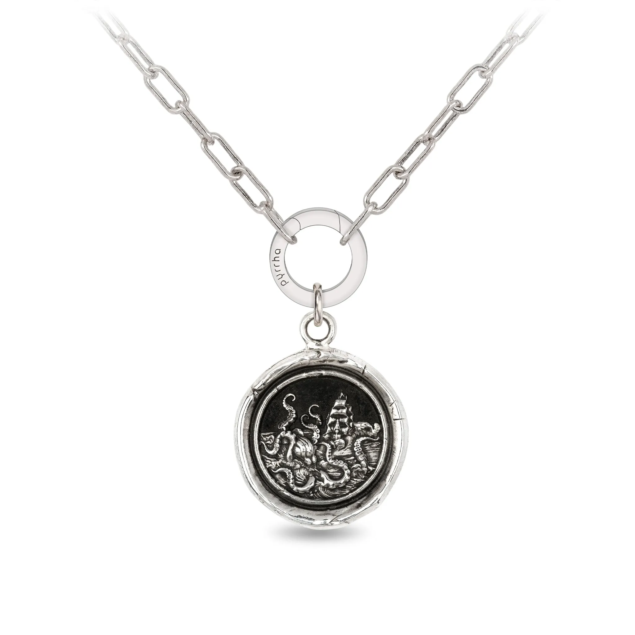 Kraken Small Paperclip Chain Necklace