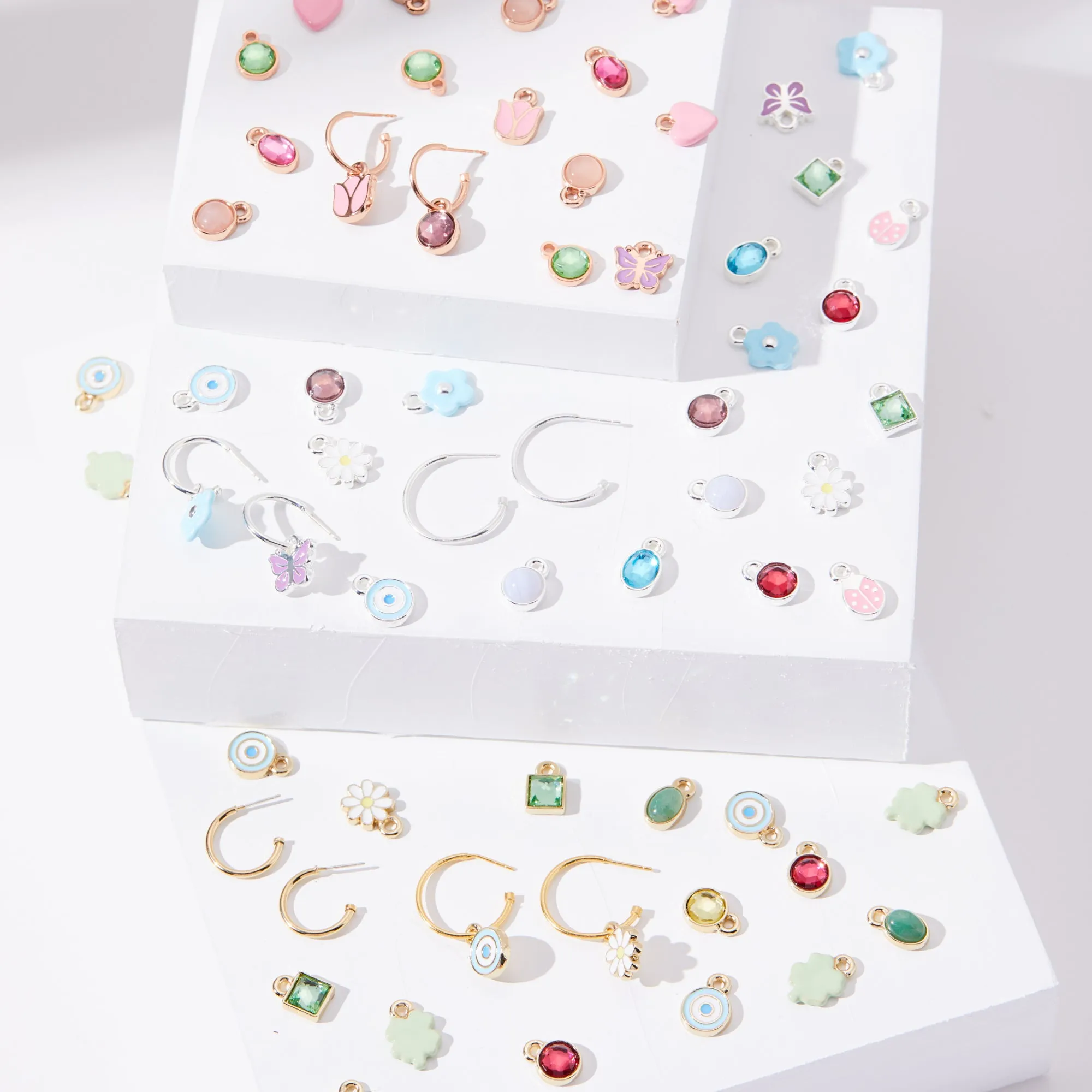 Ladybug Hoop Earring Charm