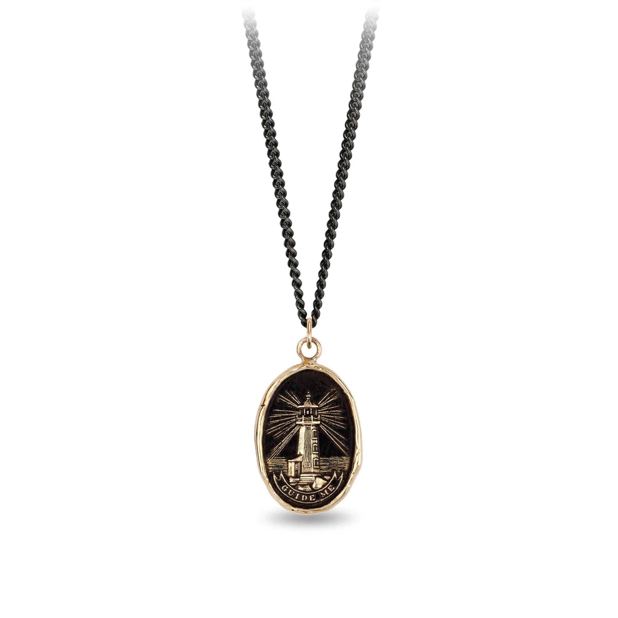 Lighthouse 14K Gold Talisman