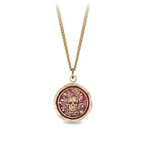 Live Every Moment 14K Gold Signature Talisman - True Colors