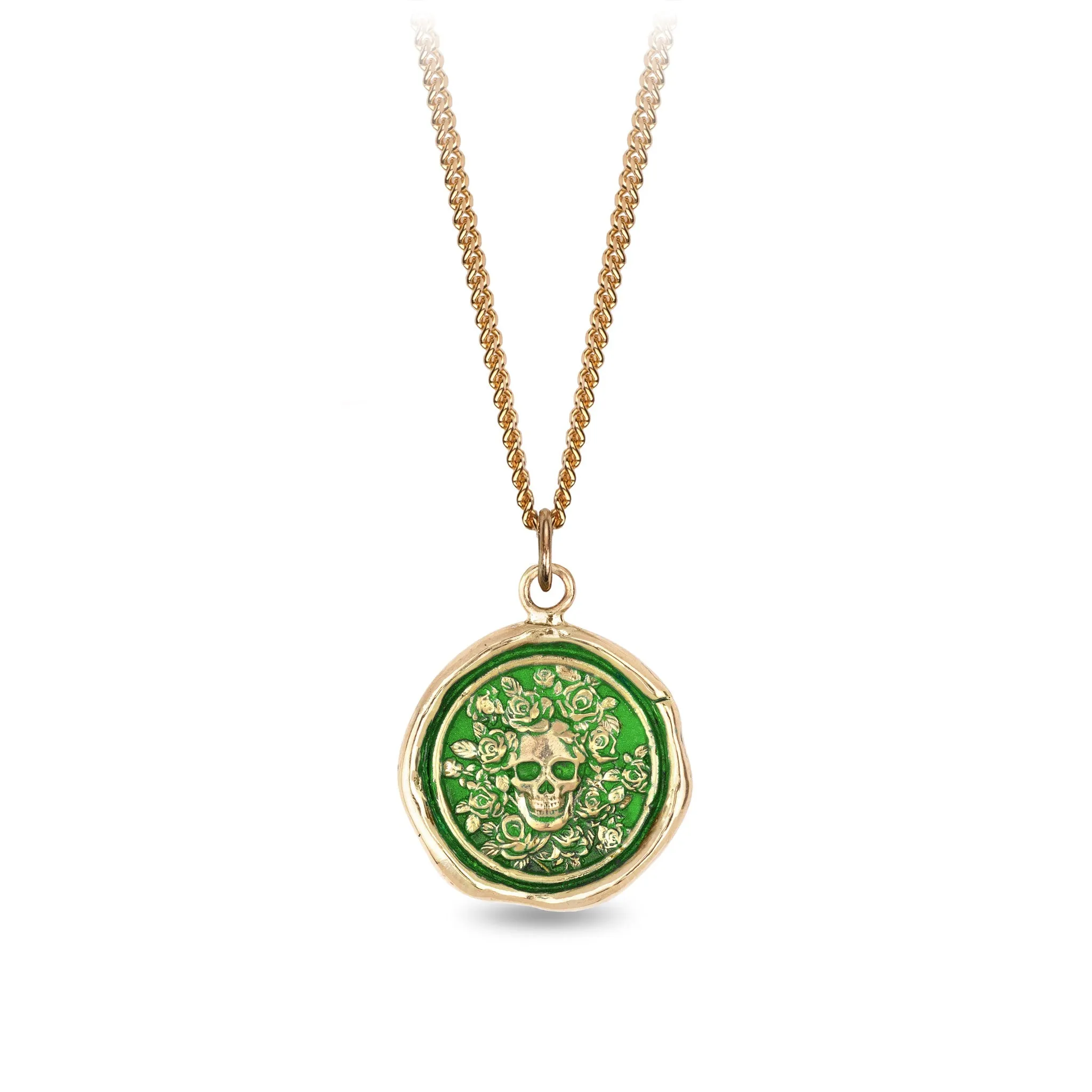 Live Every Moment 14K Gold Signature Talisman - True Colors