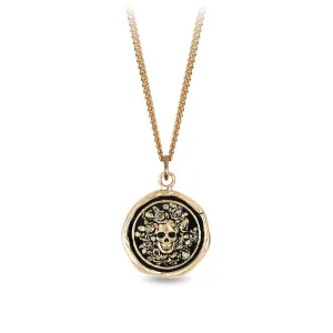 Live Every Moment 14K Gold Signature Talisman