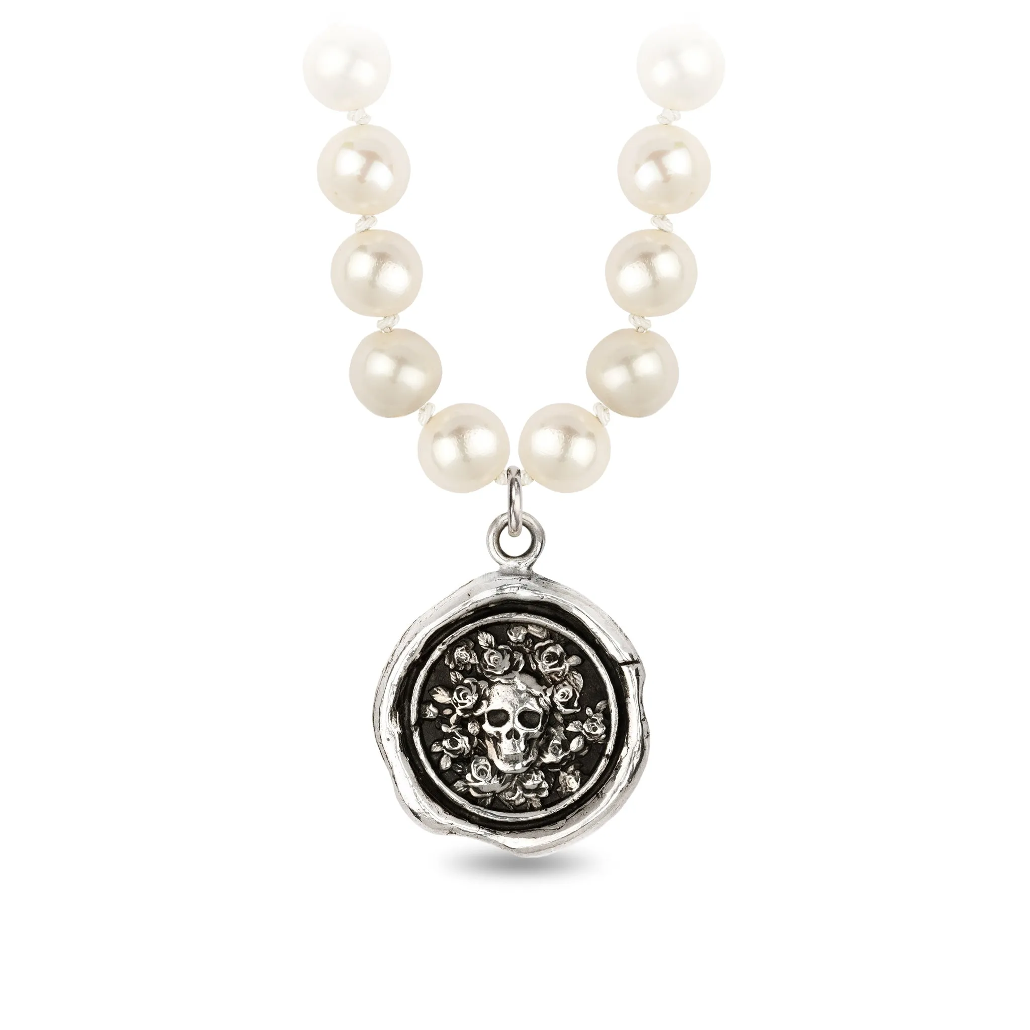 Live Every Moment Freshwater Pearl Necklace - Ivory