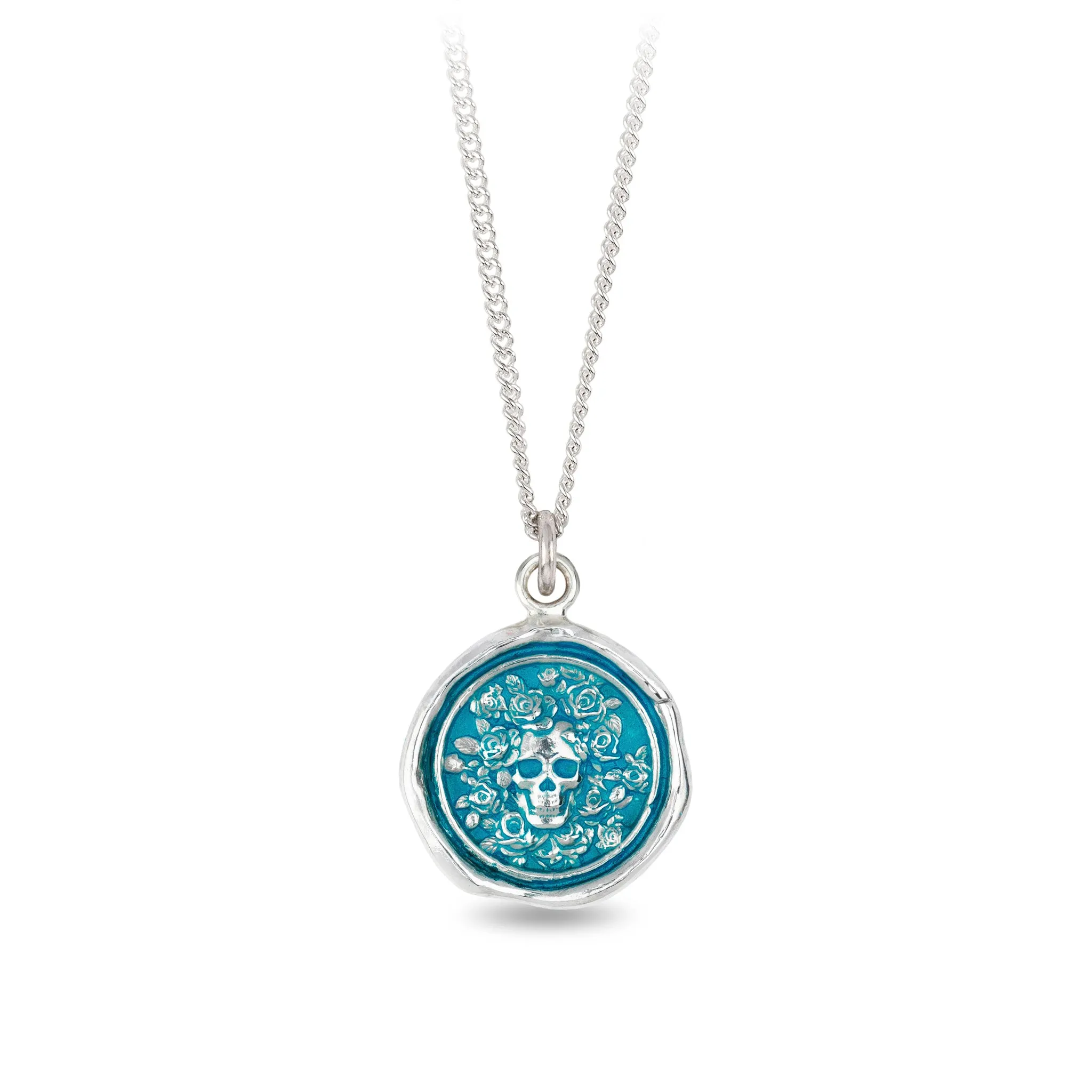 Live Every Moment Talisman - Capri Blue