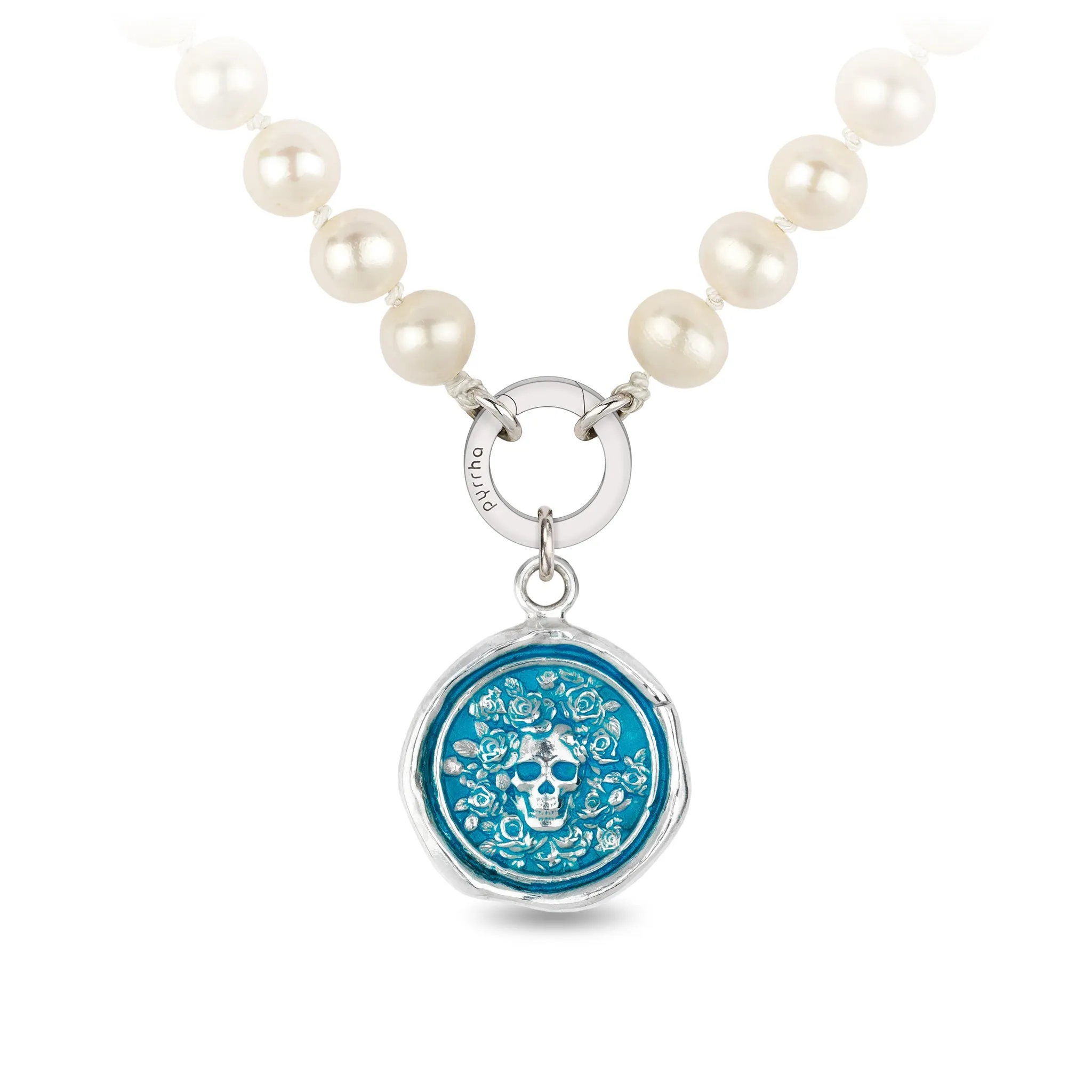 Live Every Moment Talisman - Capri Blue