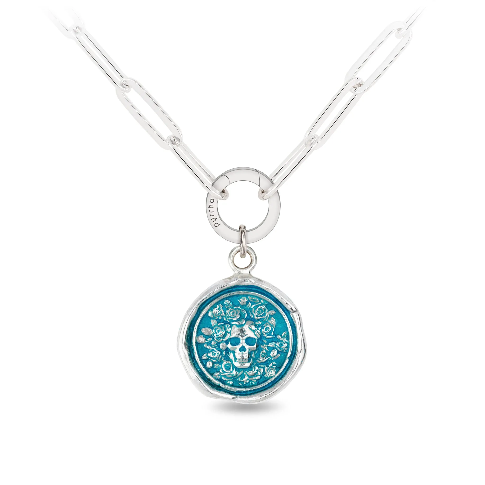 Live Every Moment Talisman - Capri Blue
