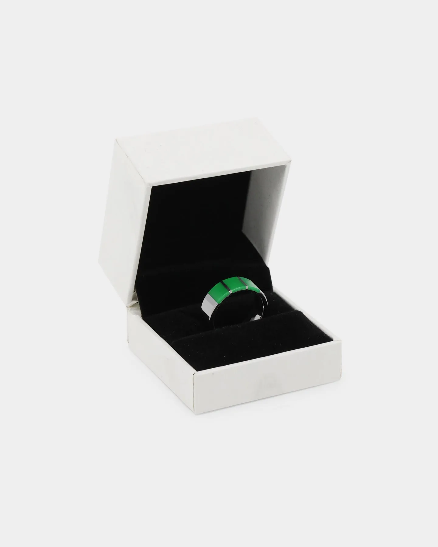 Loiter Mood Ring Silver/Green
