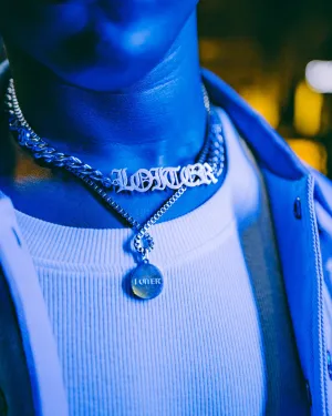 Loiter X Loiter Chain Necklace Silver/Black/White