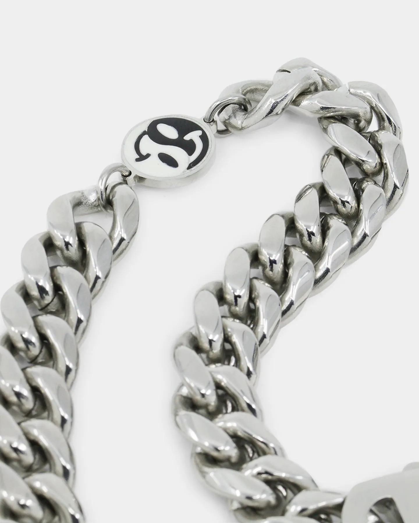 Loiter X Loiter Chain Necklace Silver/Black/White
