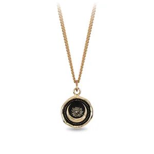 Lotus Flower 14K Gold Signature Talisman