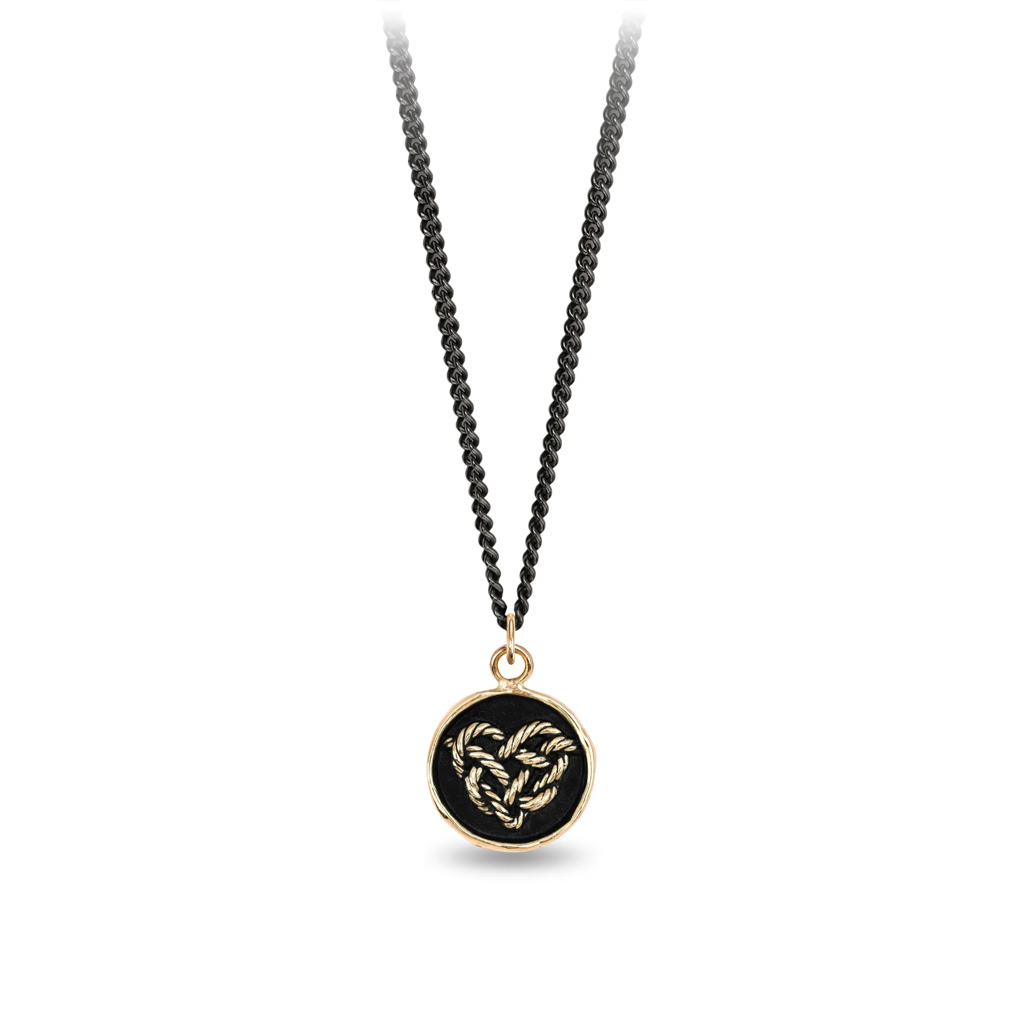 Love Knot 14K Gold Talisman