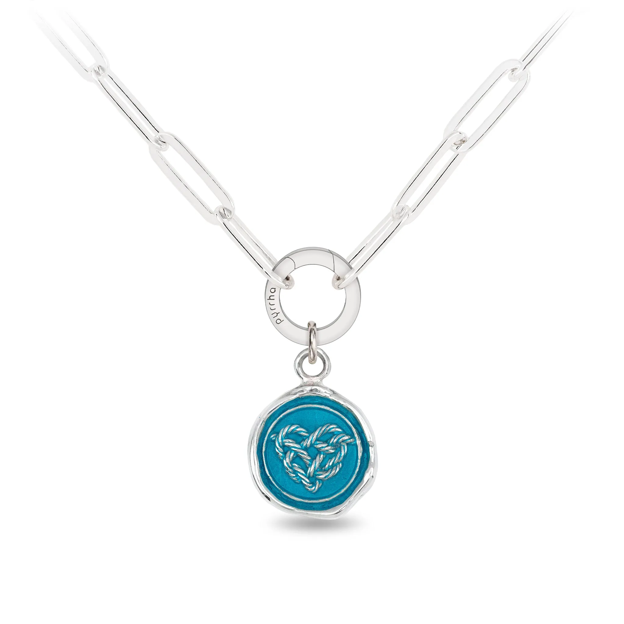 Love Knot Talisman - Capri Blue