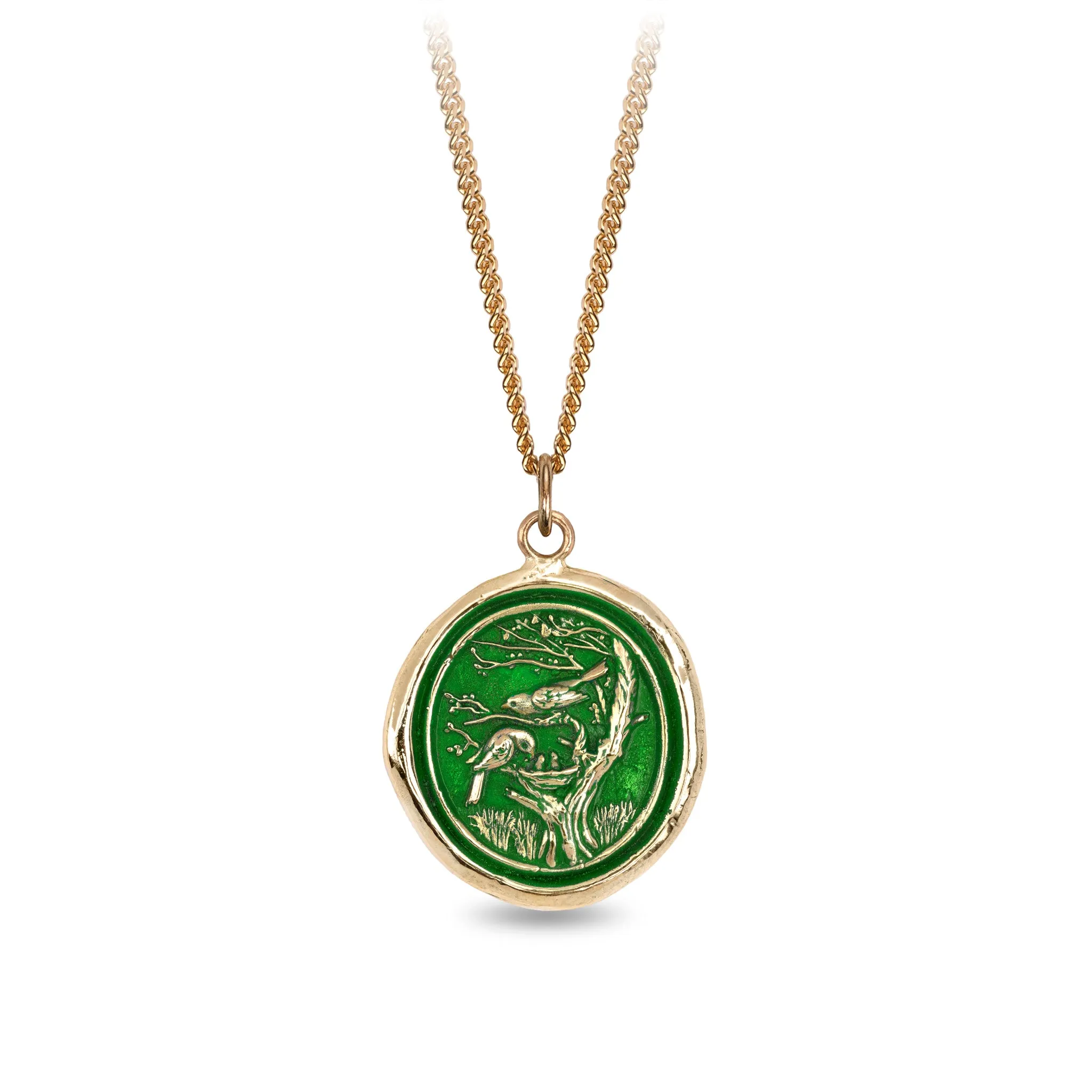 Love Makes a Home 14K Gold Signature Talisman - True Colors