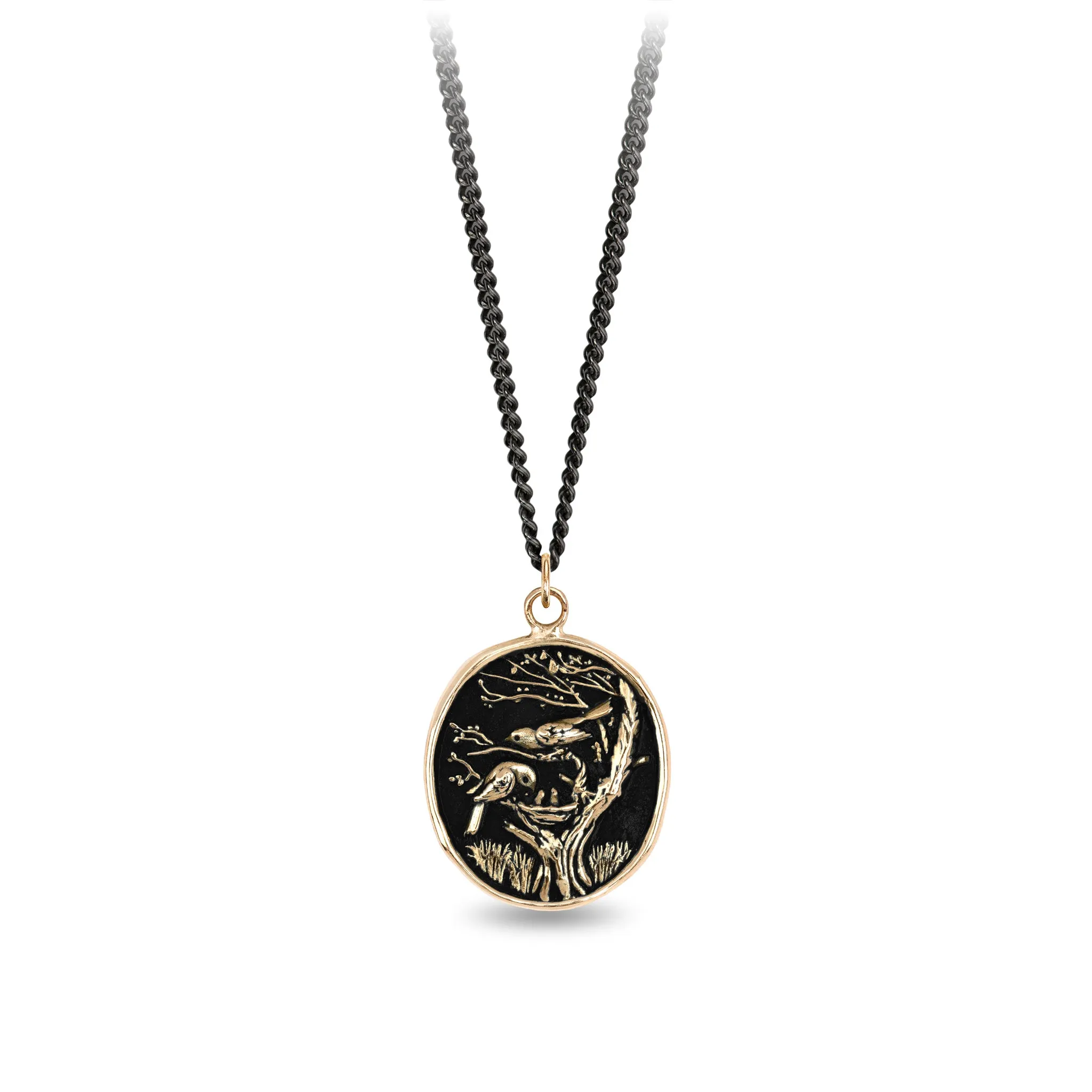 Love Makes a Home 14K Gold Talisman