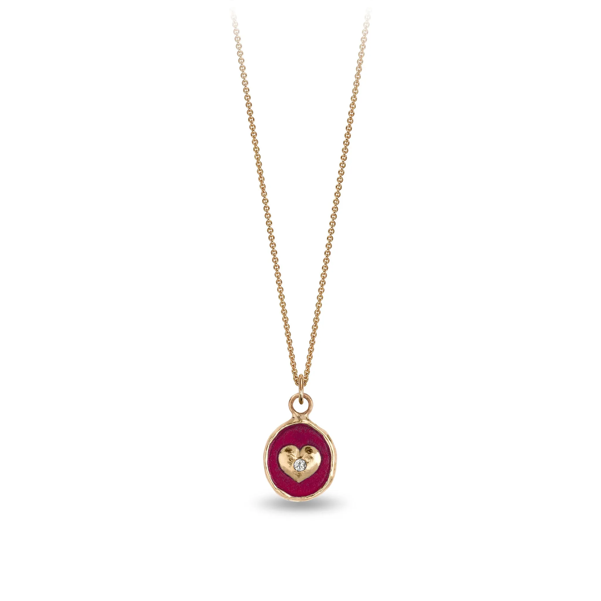 Loving 14K Gold Appreciation Diamond Set Talisman - True Colors