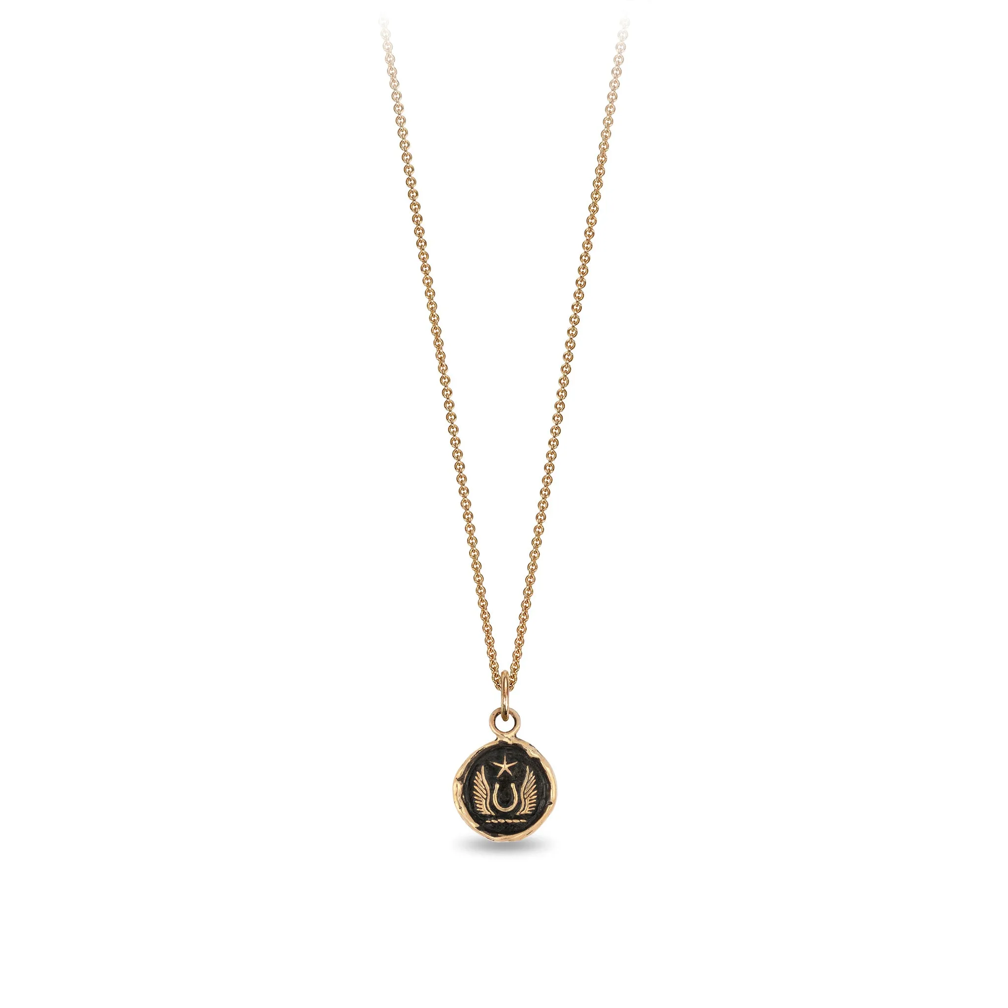 Luck & Protection 14K Gold Talisman