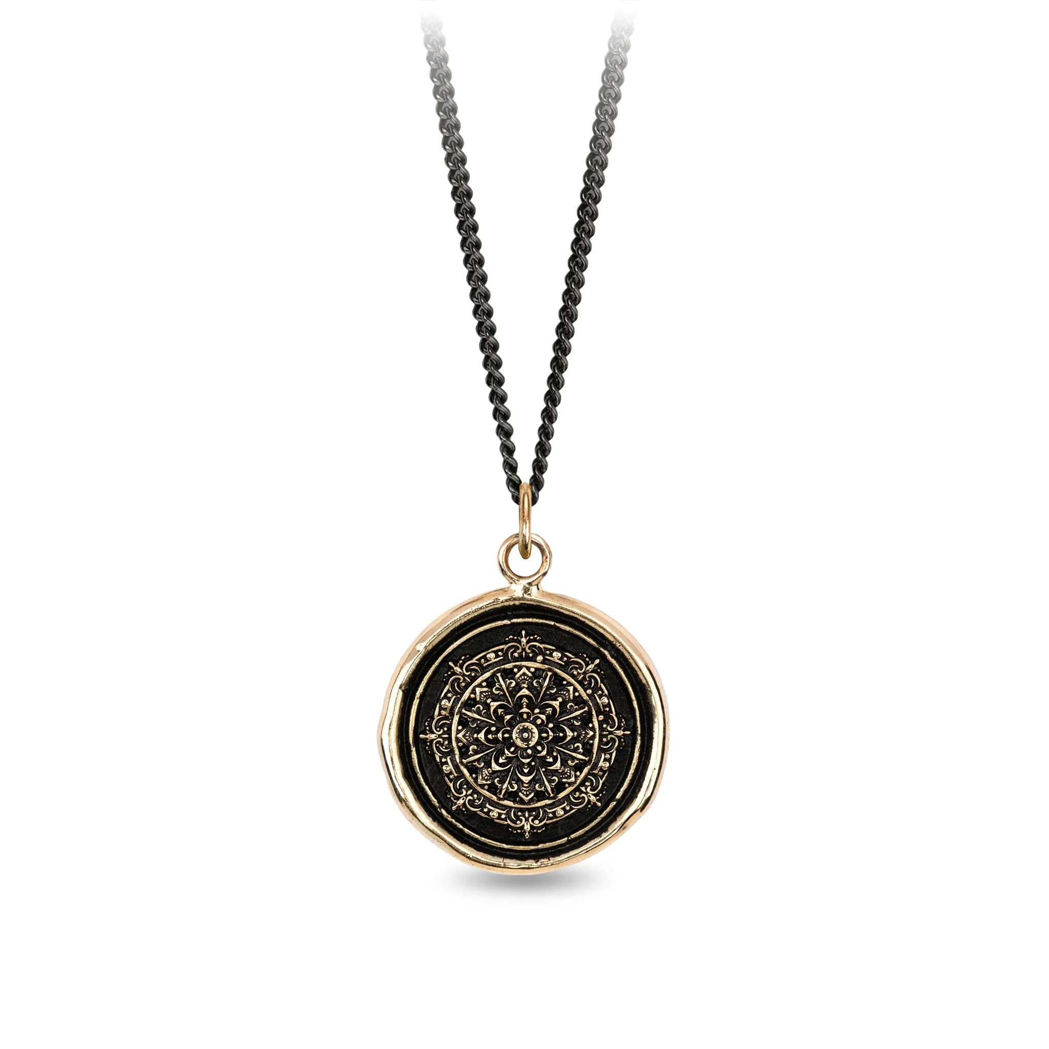 Mandala 14K Gold Signature Talisman