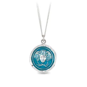 Medusa Talisman - Capri Blue