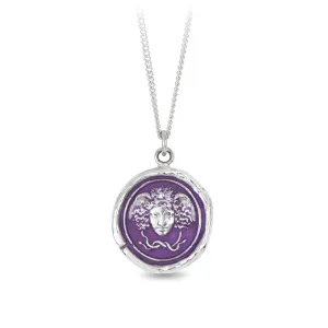 Medusa Talisman - Mystic Violet