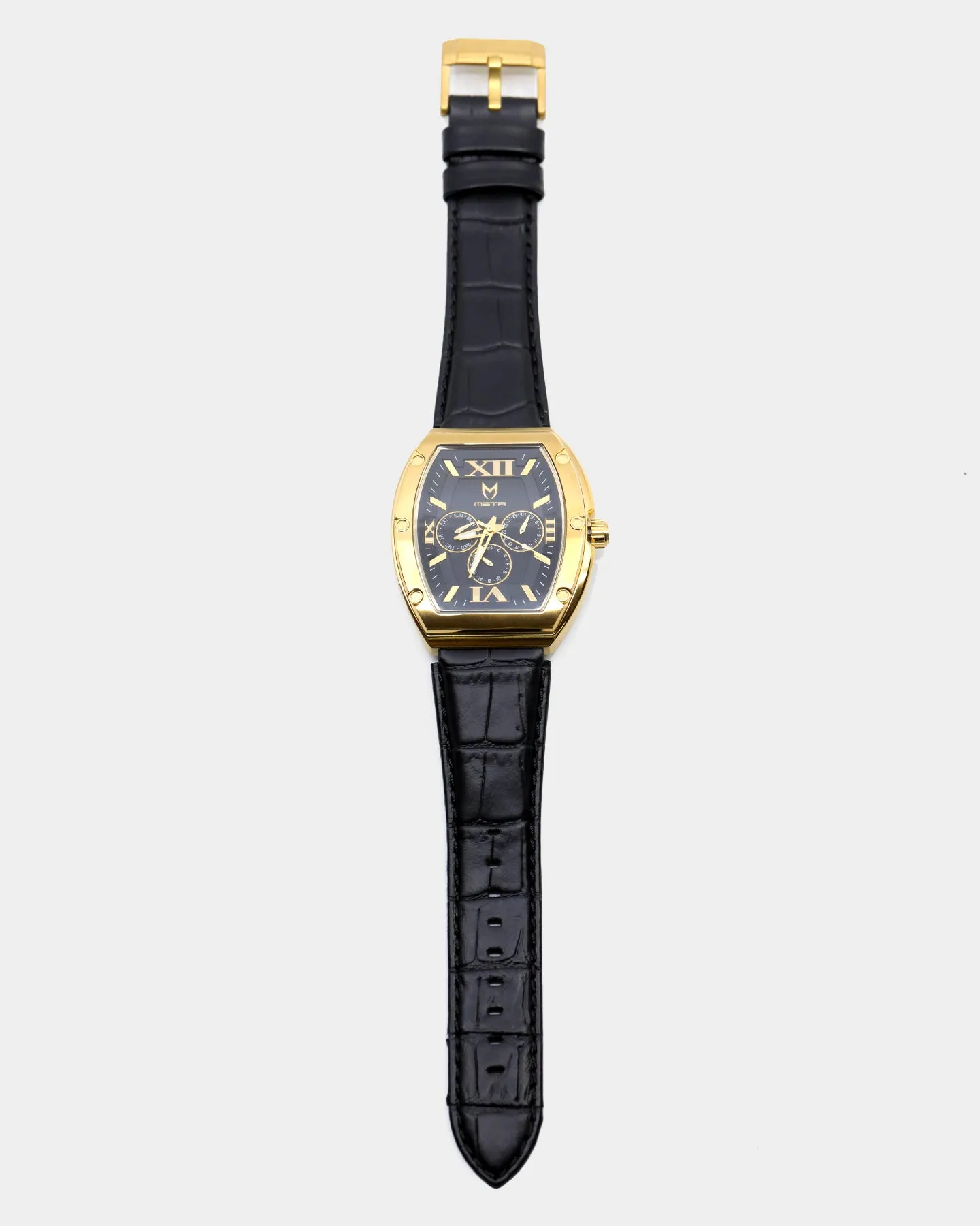 Meister Men's Major 18k Watch Gold/Black