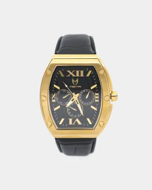 Meister Men's Major 18k Watch Gold/Black