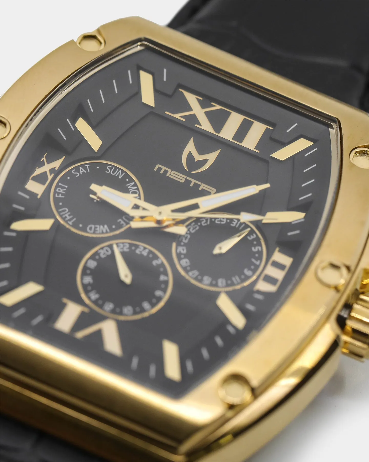 Meister Men's Major 18k Watch Gold/Black