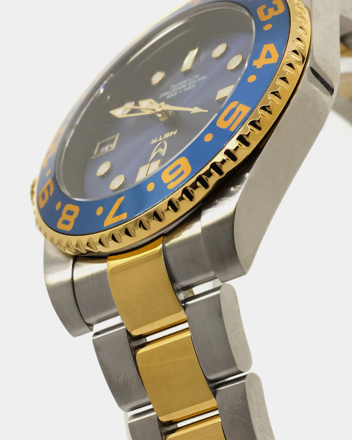 MEISTER VO116SS Voyager Watch Silver/Blue