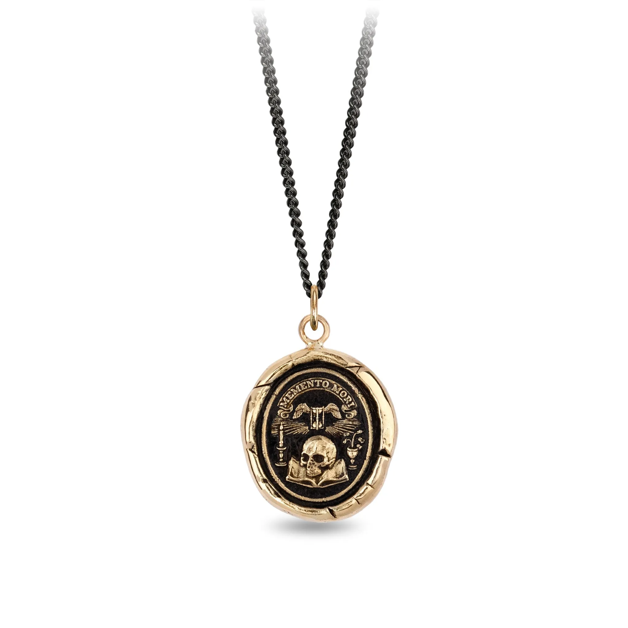 Memento Mori 14K Gold Signature Talisman