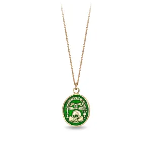 Memento Mori 14K Gold Talisman - True Colors