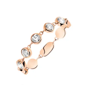 Messika D-Vibes 18ct Rose Gold Diamond Ring