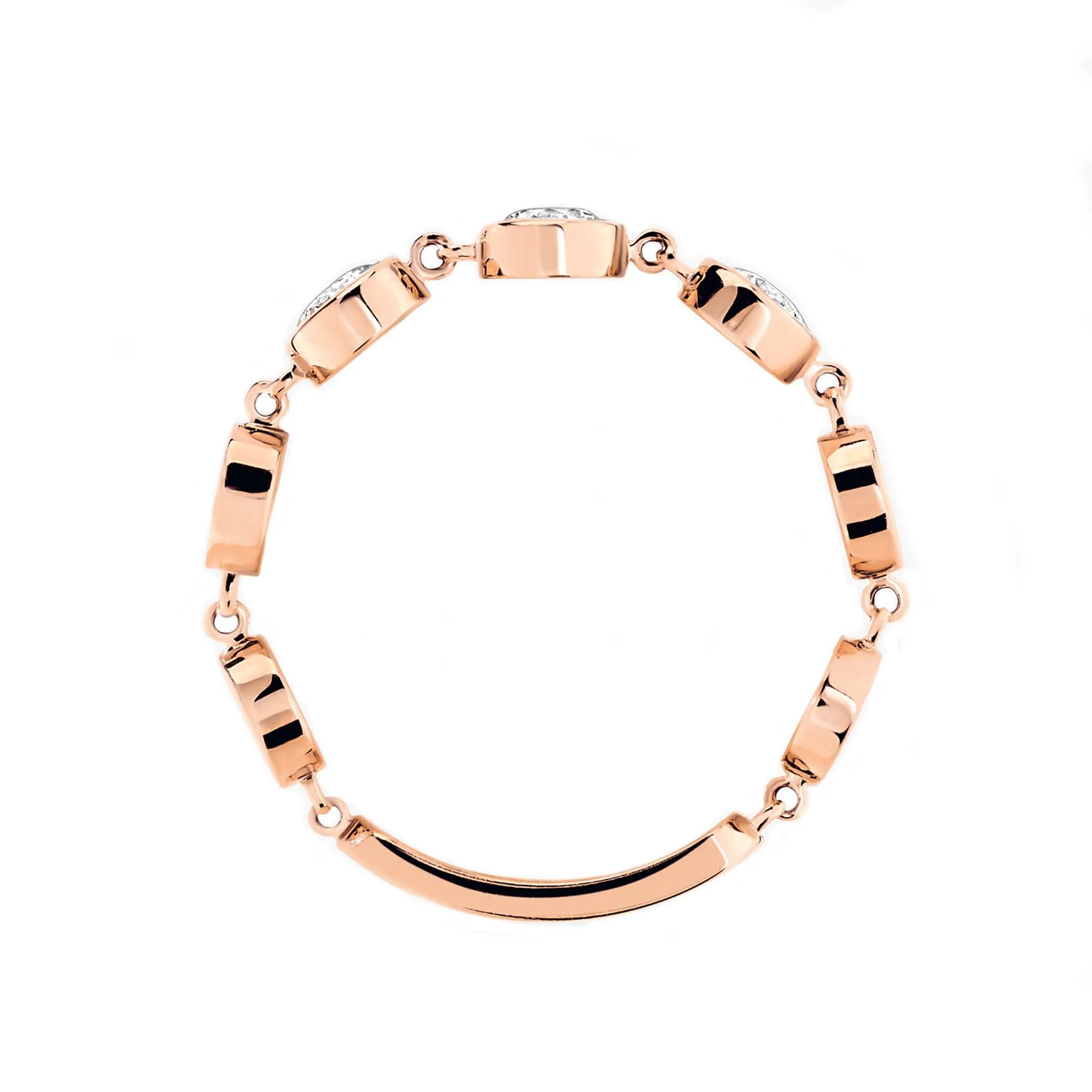 Messika D-Vibes 18ct Rose Gold Diamond Ring